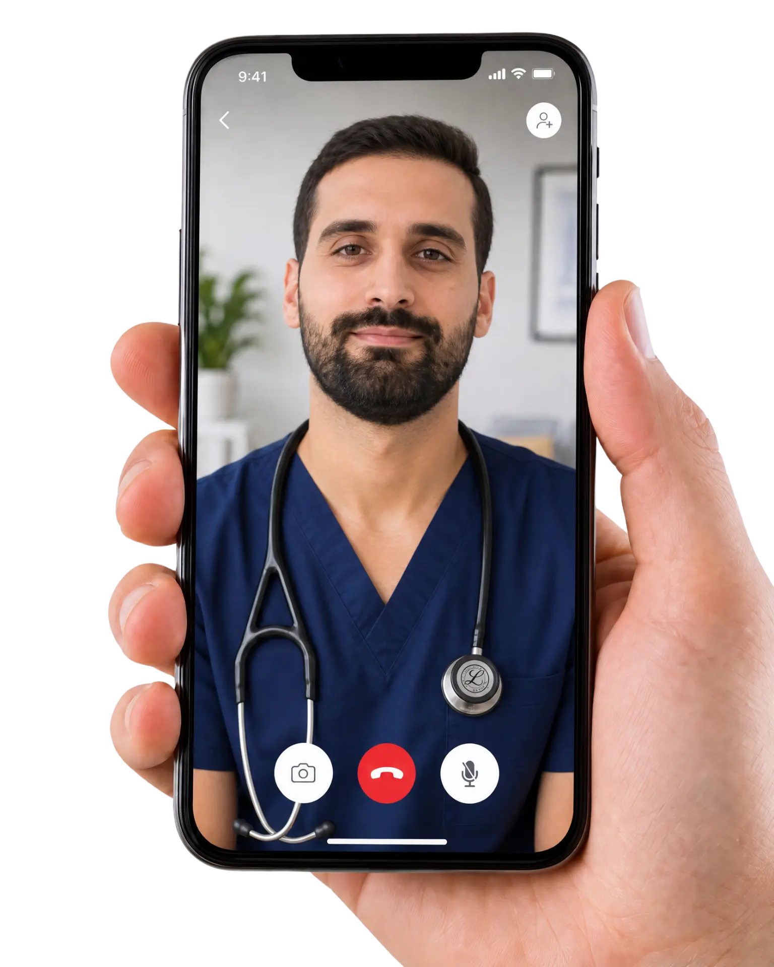 Provider video consultation on your phone