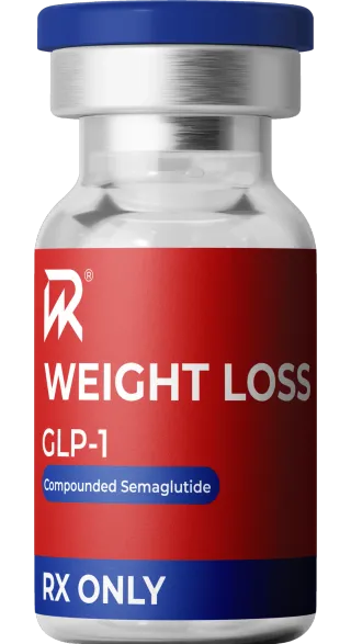 RespondWell compounded semaglutide vial, Rx only